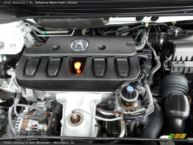 Bellanova White Pearl / Ebony 2013 Acura ILX 2.0L