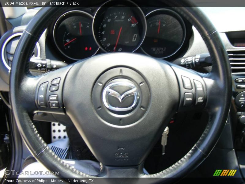 Brilliant Black / Black 2004 Mazda RX-8