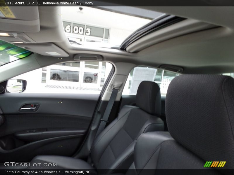 Bellanova White Pearl / Ebony 2013 Acura ILX 2.0L