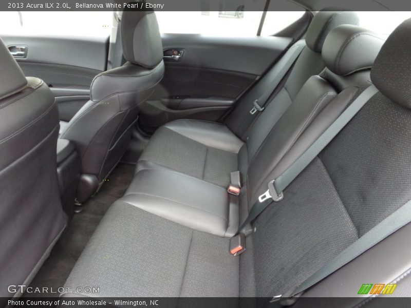 Bellanova White Pearl / Ebony 2013 Acura ILX 2.0L