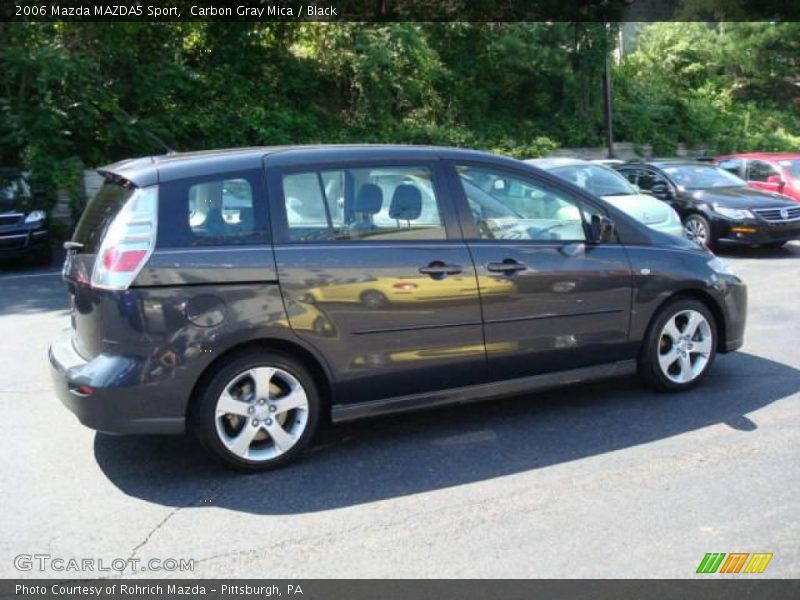 Carbon Gray Mica / Black 2006 Mazda MAZDA5 Sport