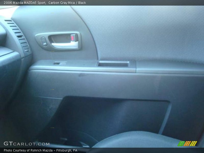 Carbon Gray Mica / Black 2006 Mazda MAZDA5 Sport