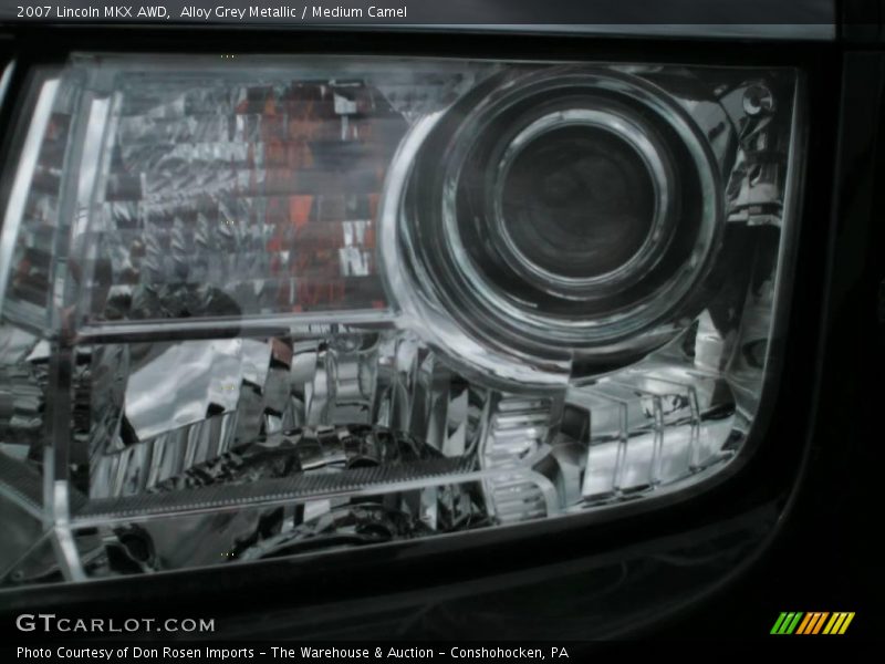 Alloy Grey Metallic / Medium Camel 2007 Lincoln MKX AWD