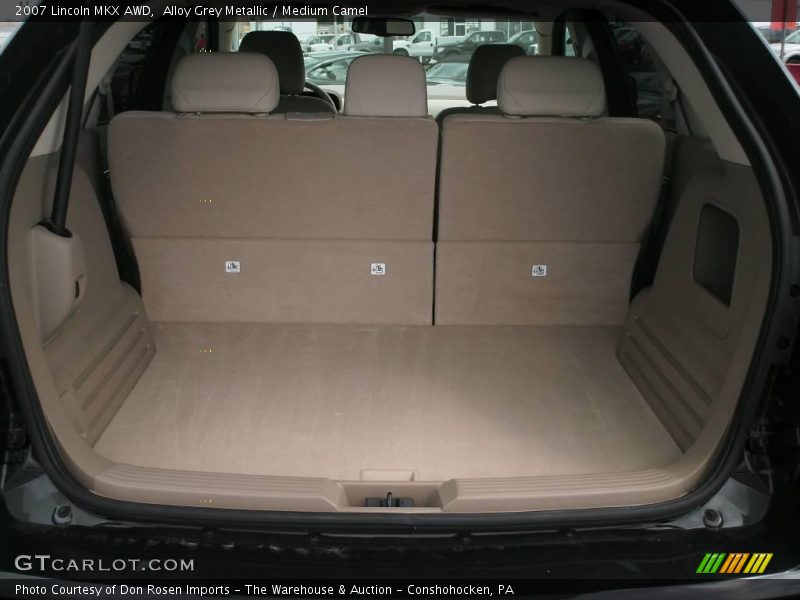 Alloy Grey Metallic / Medium Camel 2007 Lincoln MKX AWD