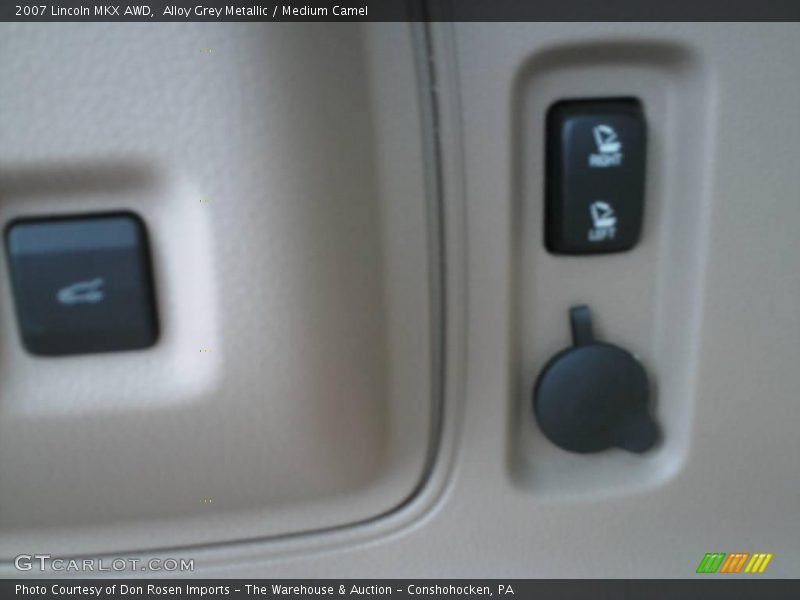 Alloy Grey Metallic / Medium Camel 2007 Lincoln MKX AWD