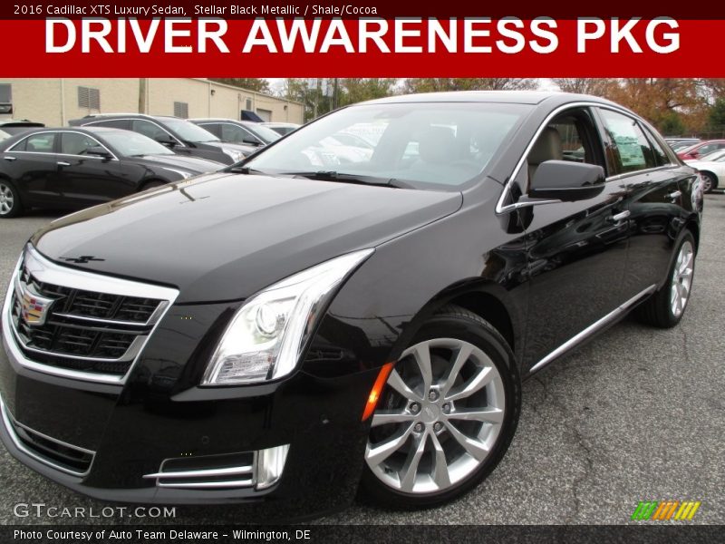 Stellar Black Metallic / Shale/Cocoa 2016 Cadillac XTS Luxury Sedan