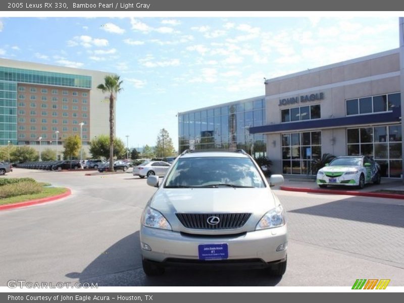 Bamboo Pearl / Light Gray 2005 Lexus RX 330