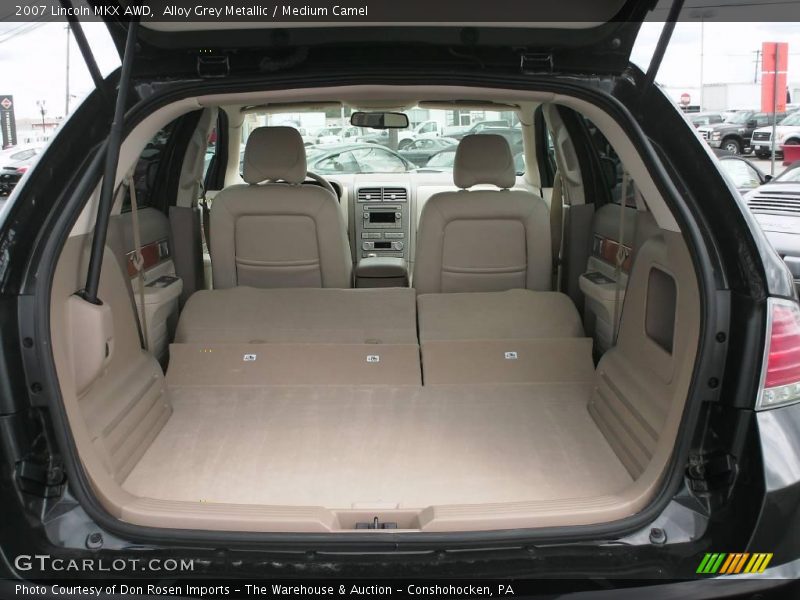Alloy Grey Metallic / Medium Camel 2007 Lincoln MKX AWD