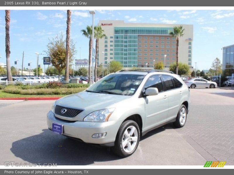 Bamboo Pearl / Light Gray 2005 Lexus RX 330