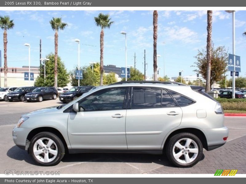 Bamboo Pearl / Light Gray 2005 Lexus RX 330