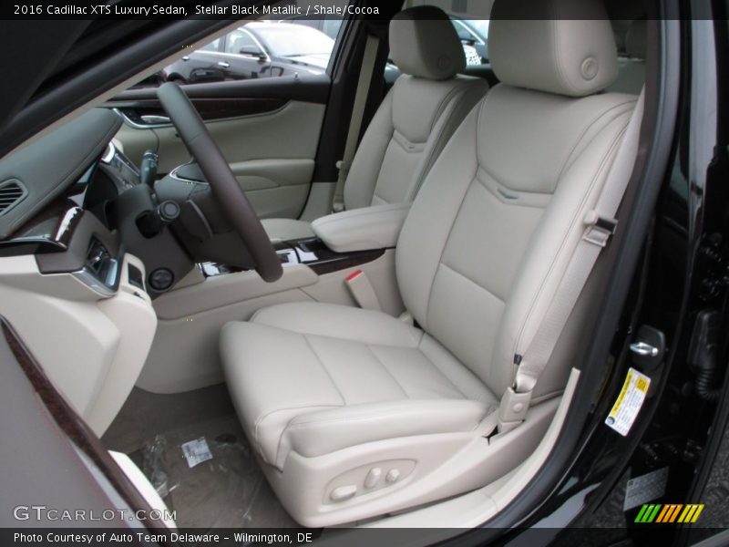Front Seat of 2016 XTS Luxury Sedan