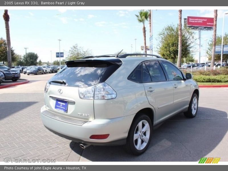Bamboo Pearl / Light Gray 2005 Lexus RX 330