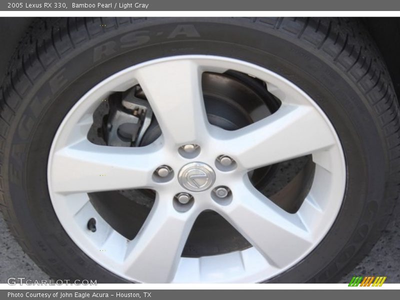 Bamboo Pearl / Light Gray 2005 Lexus RX 330