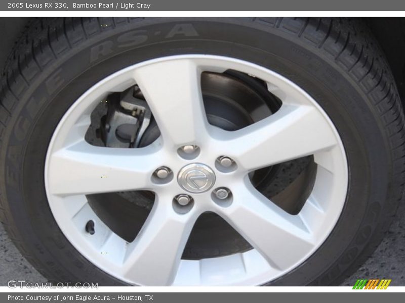 Bamboo Pearl / Light Gray 2005 Lexus RX 330