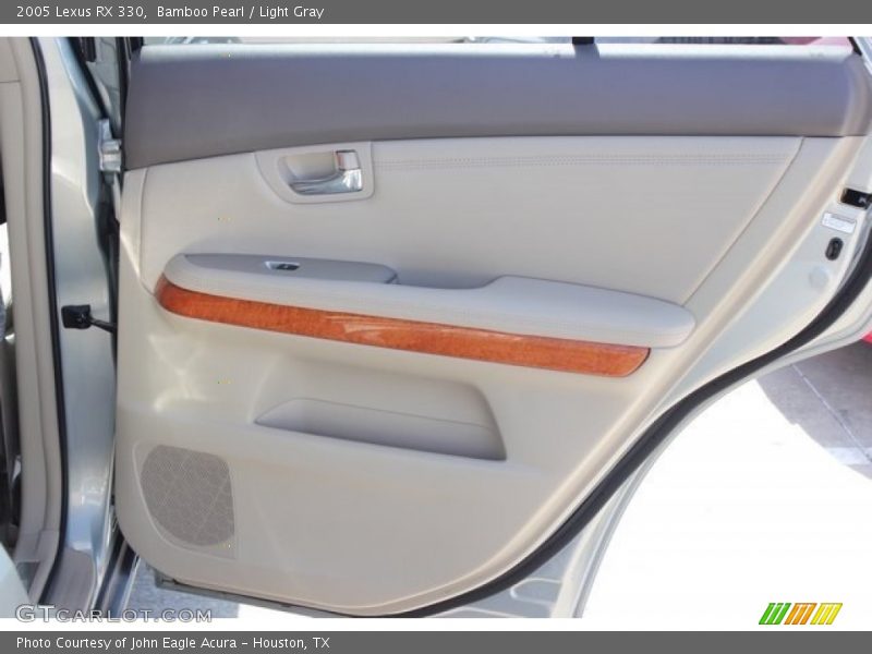 Bamboo Pearl / Light Gray 2005 Lexus RX 330