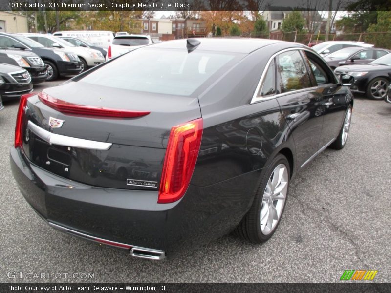 Graphite Metallic / Jet Black 2016 Cadillac XTS Premium Sedan