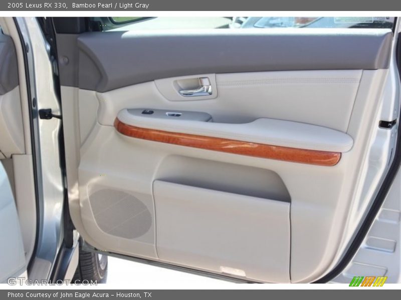 Bamboo Pearl / Light Gray 2005 Lexus RX 330