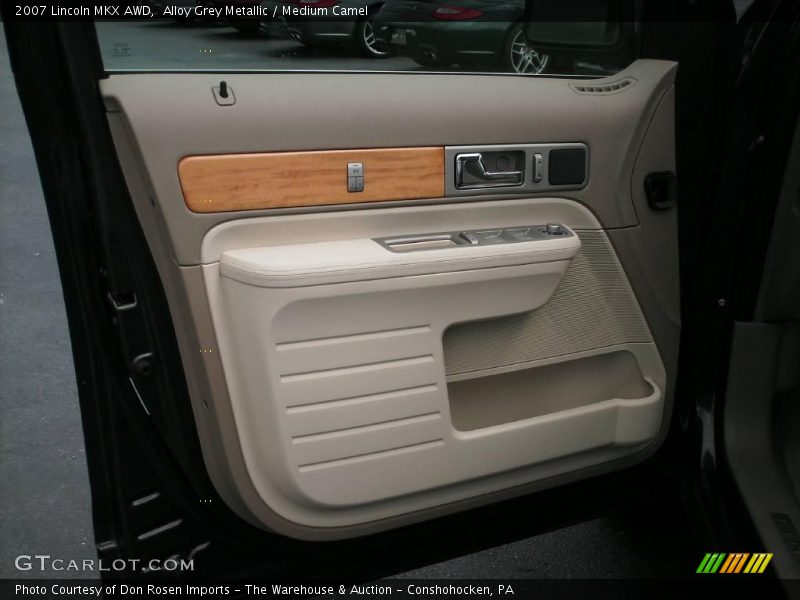 Alloy Grey Metallic / Medium Camel 2007 Lincoln MKX AWD