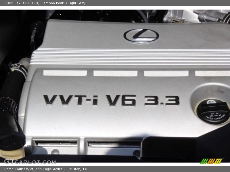 Bamboo Pearl / Light Gray 2005 Lexus RX 330