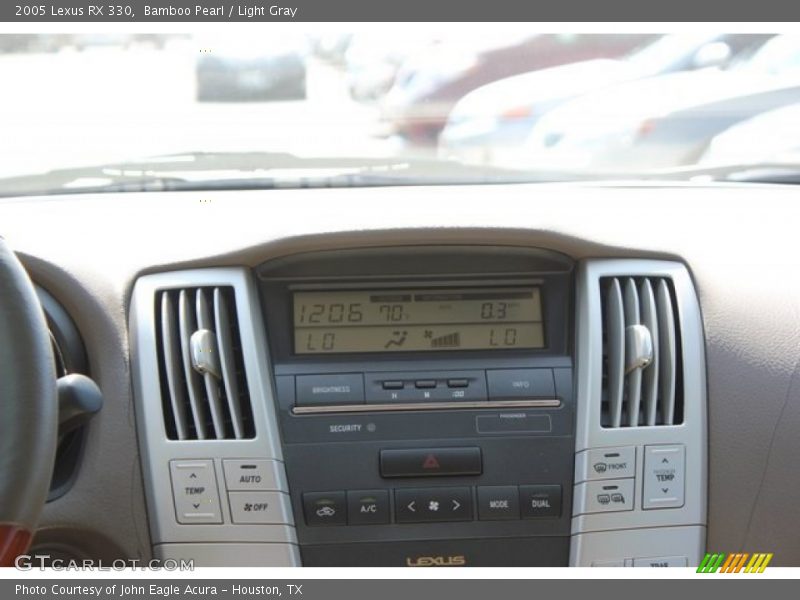 Bamboo Pearl / Light Gray 2005 Lexus RX 330