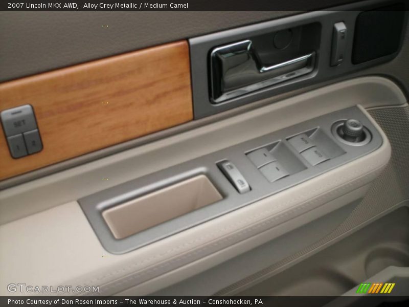 Alloy Grey Metallic / Medium Camel 2007 Lincoln MKX AWD