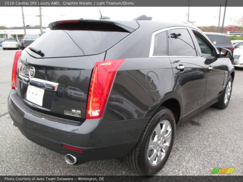 Graphite Metallic / Light Titanium/Ebony 2016 Cadillac SRX Luxury AWD