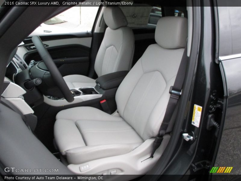 Graphite Metallic / Light Titanium/Ebony 2016 Cadillac SRX Luxury AWD