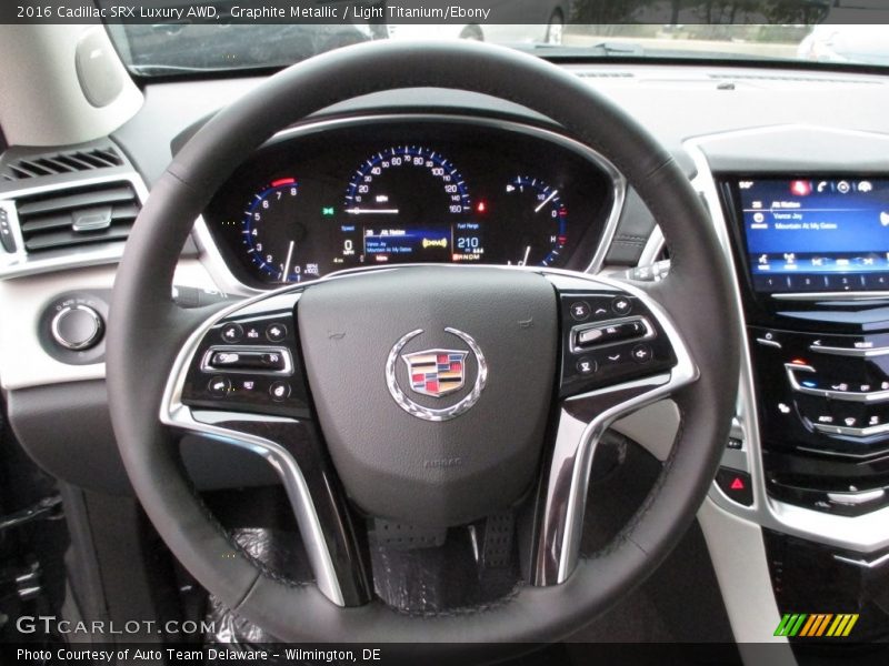 Graphite Metallic / Light Titanium/Ebony 2016 Cadillac SRX Luxury AWD