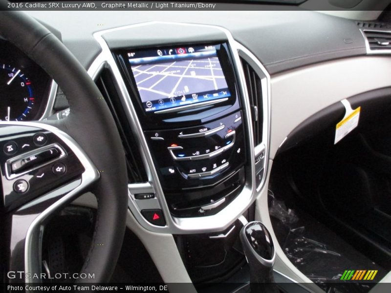 Graphite Metallic / Light Titanium/Ebony 2016 Cadillac SRX Luxury AWD