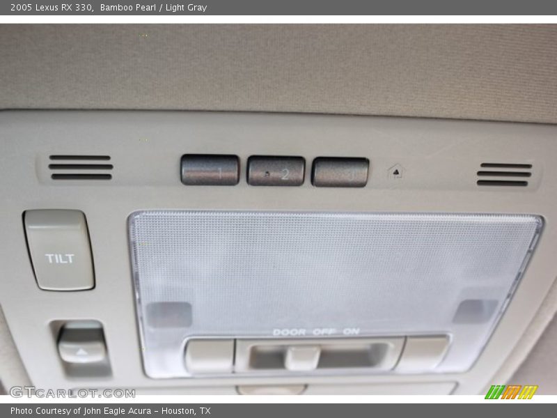 Bamboo Pearl / Light Gray 2005 Lexus RX 330