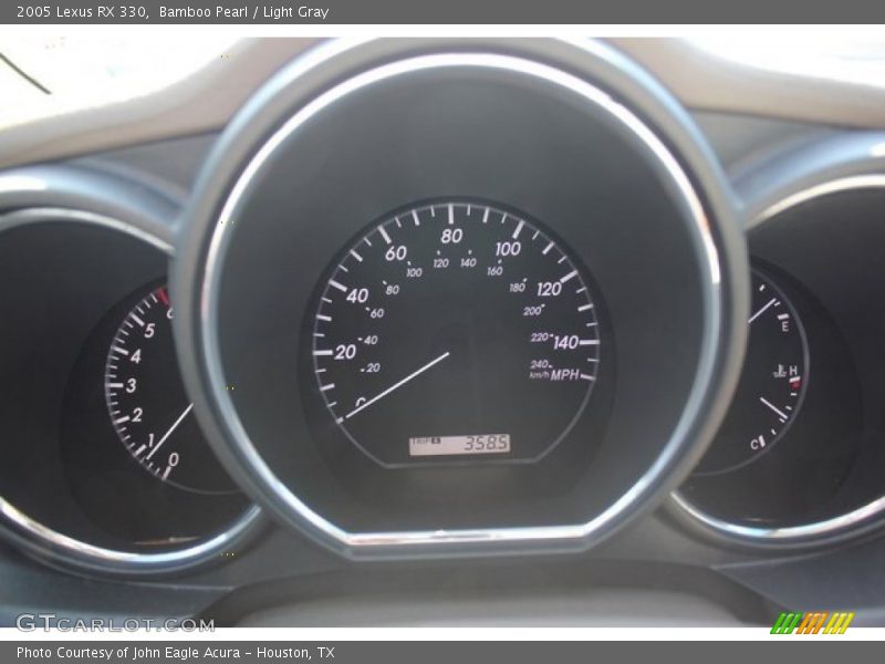 Bamboo Pearl / Light Gray 2005 Lexus RX 330
