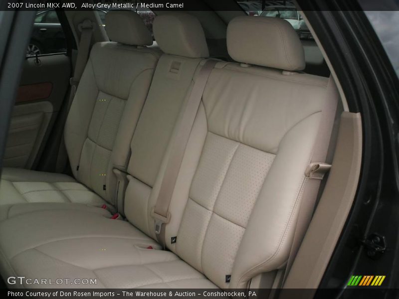 Alloy Grey Metallic / Medium Camel 2007 Lincoln MKX AWD