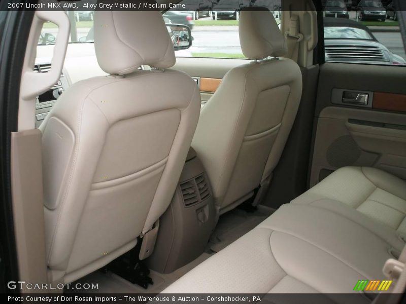 Alloy Grey Metallic / Medium Camel 2007 Lincoln MKX AWD