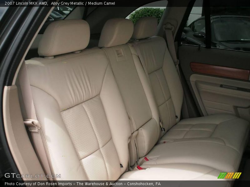 Alloy Grey Metallic / Medium Camel 2007 Lincoln MKX AWD