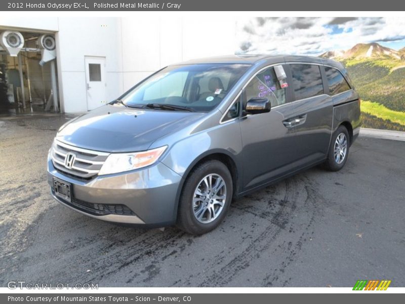 Polished Metal Metallic / Gray 2012 Honda Odyssey EX-L