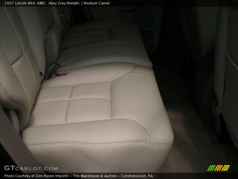 Alloy Grey Metallic / Medium Camel 2007 Lincoln MKX AWD