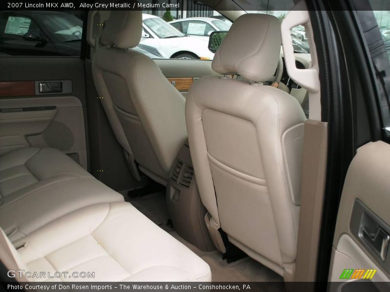 Alloy Grey Metallic / Medium Camel 2007 Lincoln MKX AWD