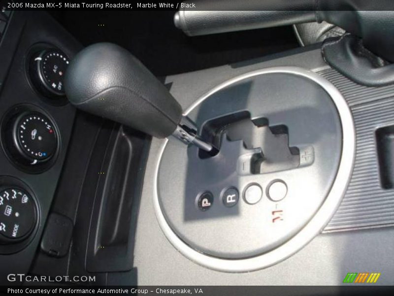 Marble White / Black 2006 Mazda MX-5 Miata Touring Roadster