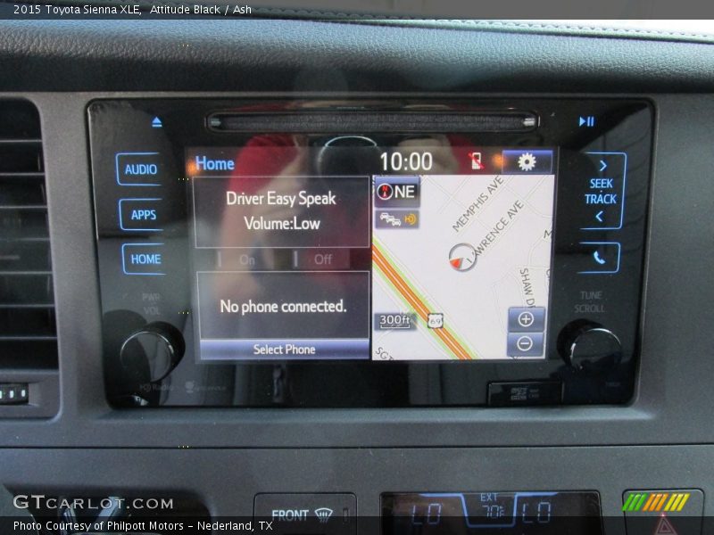 Attitude Black / Ash 2015 Toyota Sienna XLE