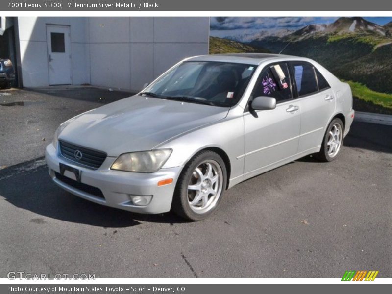 Millennium Silver Metallic / Black 2001 Lexus IS 300