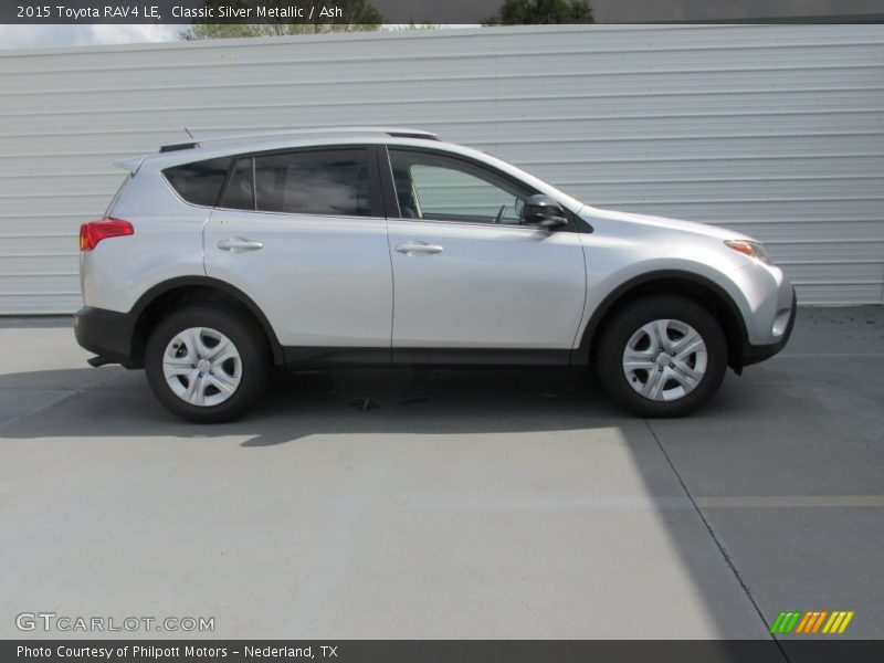 Classic Silver Metallic / Ash 2015 Toyota RAV4 LE