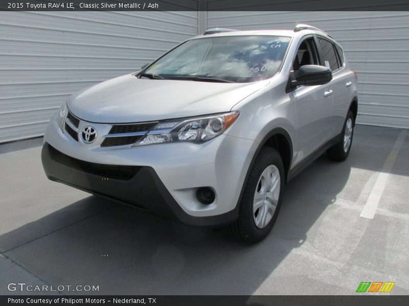 Classic Silver Metallic / Ash 2015 Toyota RAV4 LE