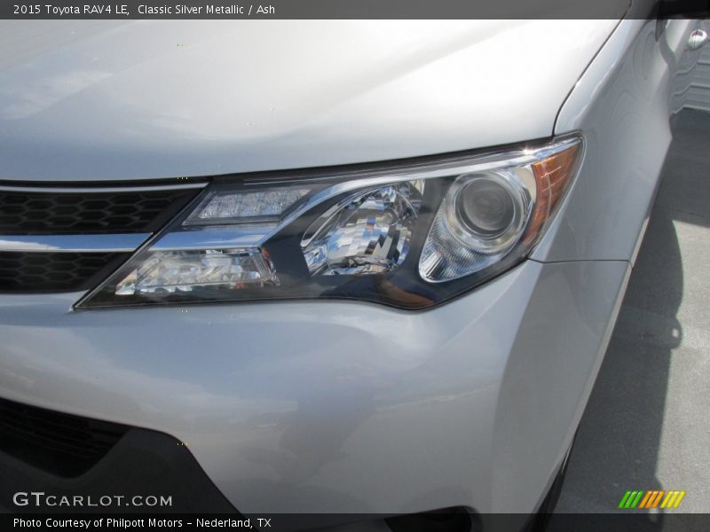 Classic Silver Metallic / Ash 2015 Toyota RAV4 LE