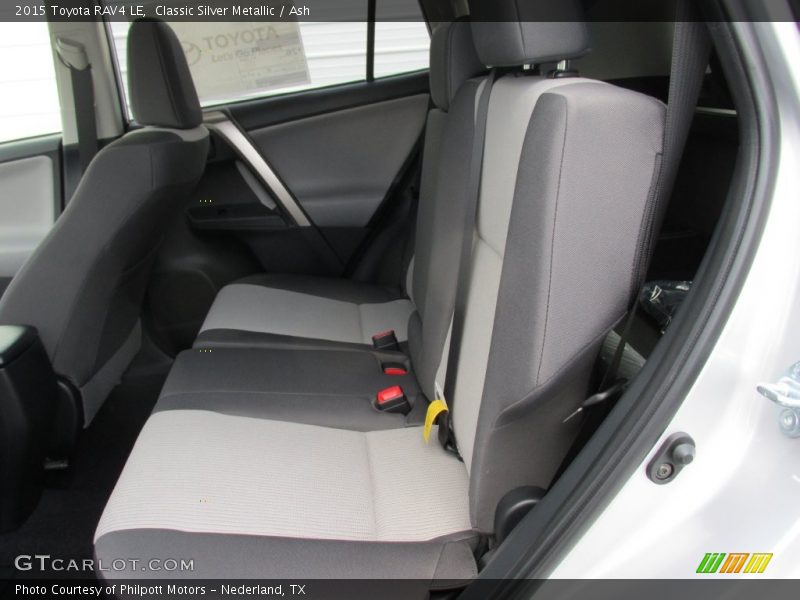 Classic Silver Metallic / Ash 2015 Toyota RAV4 LE