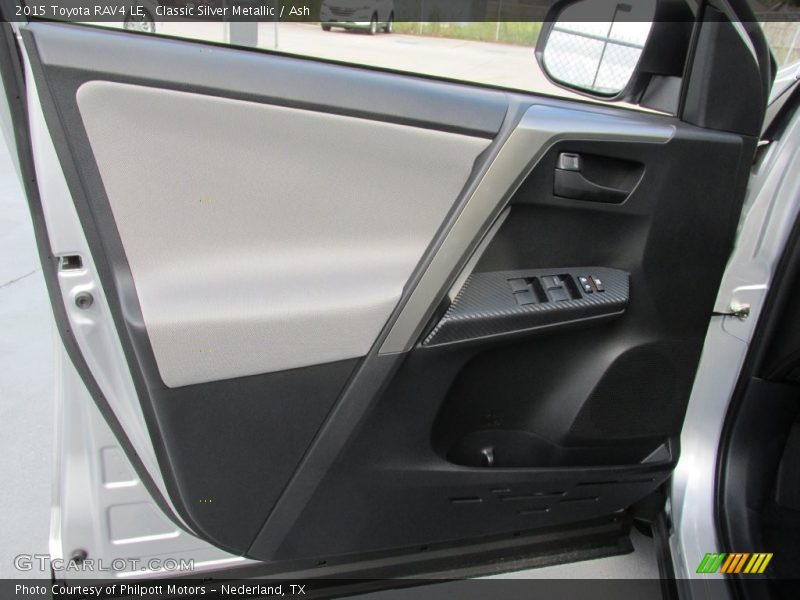 Classic Silver Metallic / Ash 2015 Toyota RAV4 LE