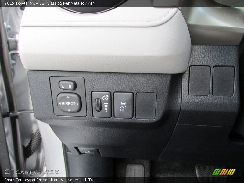 Classic Silver Metallic / Ash 2015 Toyota RAV4 LE