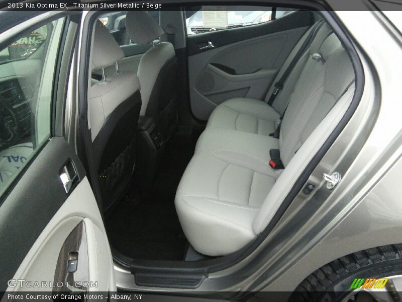 Titanium Silver Metallic / Beige 2013 Kia Optima EX