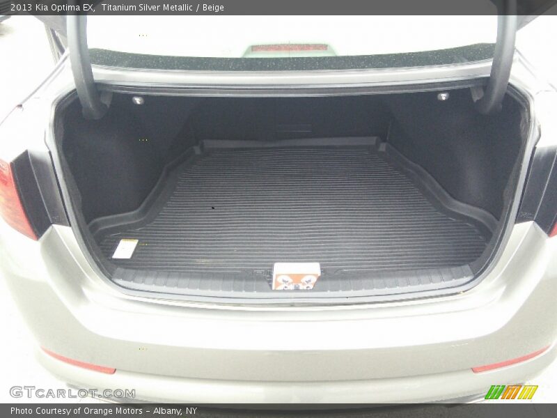 Titanium Silver Metallic / Beige 2013 Kia Optima EX