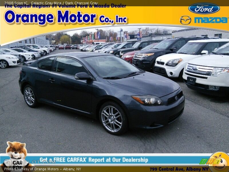 Galactic Gray Mica / Dark Charcoal Gray 2008 Scion tC