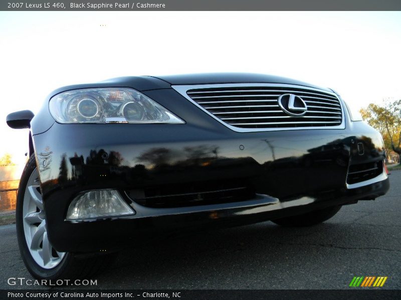Black Sapphire Pearl / Cashmere 2007 Lexus LS 460